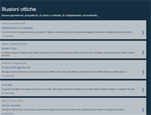 Tablet Screenshot of illusioniottiche.net